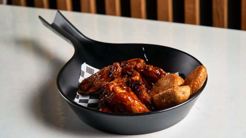 Wing Snob Garlic Parmesan Wings — cheesy and savory