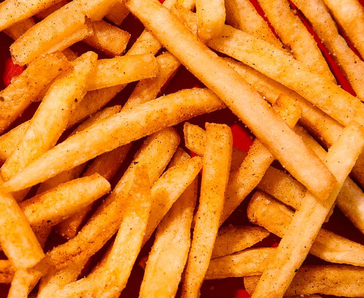 Wing Snob Seasoned Fries — crispy golden potato fries